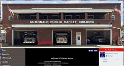 Desktop Screenshot of mcdonaldfire.com
