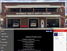 Tablet Screenshot of mcdonaldfire.com